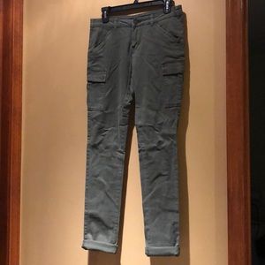 Kenneth Kole army green pants